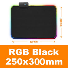 Load image into Gallery viewer, Gaming Mouse Pad Gamer RGB Mouse Pad Large Computer Mouse Pad XXL Mousepad Backlight Mause Pad 900x400 Carpet Keyboard Desk Mat
