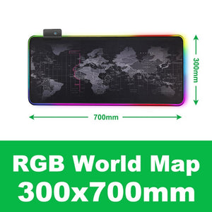 Gaming Mouse Pad Gamer RGB Mouse Pad Large Computer Mouse Pad XXL Mousepad Backlight Mause Pad 900x400 Carpet Keyboard Desk Mat