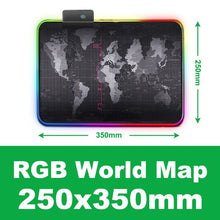 Load image into Gallery viewer, Gaming Mouse Pad Gamer RGB Mouse Pad Large Computer Mouse Pad XXL Mousepad Backlight Mause Pad 900x400 Carpet Keyboard Desk Mat
