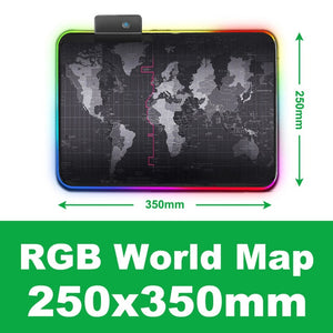 Gaming Mouse Pad Gamer RGB Mouse Pad Large Computer Mouse Pad XXL Mousepad Backlight Mause Pad 900x400 Carpet Keyboard Desk Mat