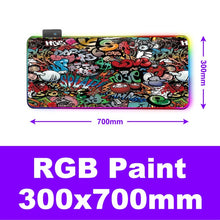Load image into Gallery viewer, Gaming Mouse Pad Gamer RGB Mouse Pad Large Computer Mouse Pad XXL Mousepad Backlight Mause Pad 900x400 Carpet Keyboard Desk Mat
