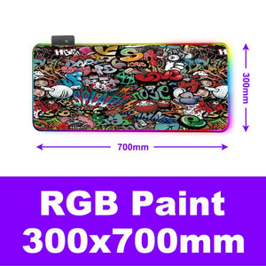 Gaming Mouse Pad Gamer RGB Mouse Pad Large Computer Mouse Pad XXL Mousepad Backlight Mause Pad 900x400 Carpet Keyboard Desk Mat