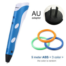 Load image into Gallery viewer, Myriwell 3D Pen Original DIY 3D Printing Pen With 100M ABS/PLA Filament Creative Toy Gift For Kids Design Drawing
