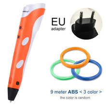 Load image into Gallery viewer, Myriwell 3D Pen Original DIY 3D Printing Pen With 100M ABS/PLA Filament Creative Toy Gift For Kids Design Drawing

