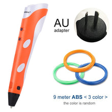 Load image into Gallery viewer, Myriwell 3D Pen Original DIY 3D Printing Pen With 100M ABS/PLA Filament Creative Toy Gift For Kids Design Drawing

