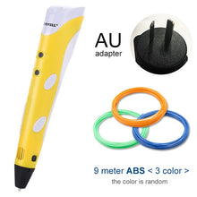 Load image into Gallery viewer, Myriwell 3D Pen Original DIY 3D Printing Pen With 100M ABS/PLA Filament Creative Toy Gift For Kids Design Drawing

