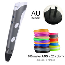 Load image into Gallery viewer, Myriwell 3D Pen Original DIY 3D Printing Pen With 100M ABS/PLA Filament Creative Toy Gift For Kids Design Drawing
