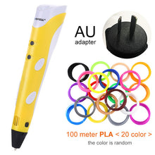 Load image into Gallery viewer, Myriwell 3D Pen Original DIY 3D Printing Pen With 100M ABS/PLA Filament Creative Toy Gift For Kids Design Drawing
