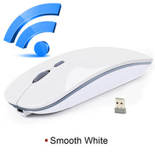 Load image into Gallery viewer, Silent Wireless Mouse Bluetooth Mouse USB Computer Mouse Wireless Rechargeable Mause Bluetooth 4.0 Ergonomic Mice for PC Laptop
