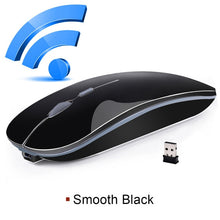 Load image into Gallery viewer, Silent Wireless Mouse Bluetooth Mouse USB Computer Mouse Wireless Rechargeable Mause Bluetooth 4.0 Ergonomic Mice for PC Laptop
