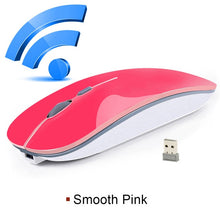 Load image into Gallery viewer, Silent Wireless Mouse Bluetooth Mouse USB Computer Mouse Wireless Rechargeable Mause Bluetooth 4.0 Ergonomic Mice for PC Laptop
