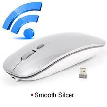 Load image into Gallery viewer, Silent Wireless Mouse Bluetooth Mouse USB Computer Mouse Wireless Rechargeable Mause Bluetooth 4.0 Ergonomic Mice for PC Laptop

